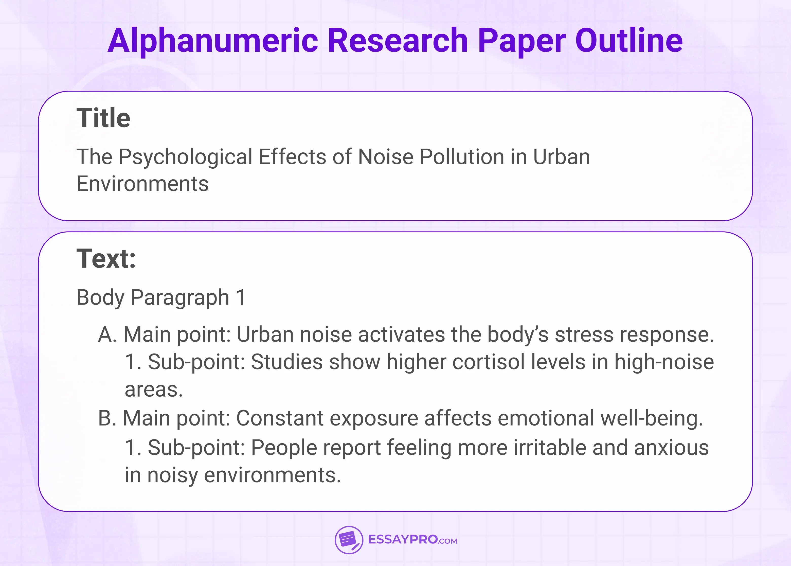 Alphanumeric Outline